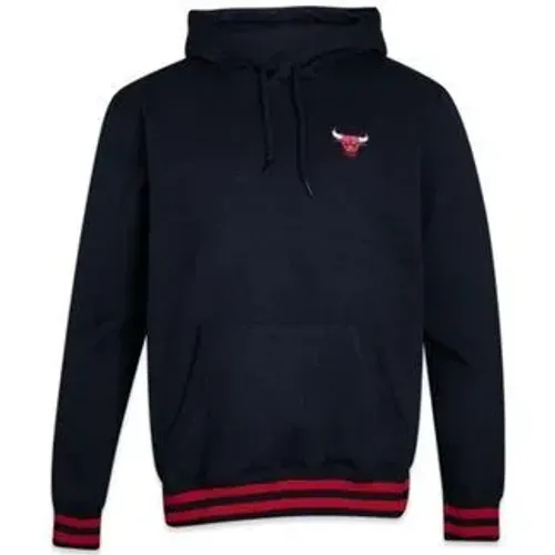 Moletom New Era Canguru Fechado Chicago Bulls Preto