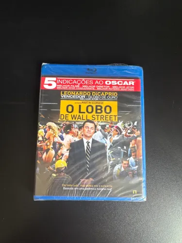 Blu-ray O Lobo de Wall Street | Lacrado | Original