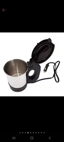Chaleira elétrica automotiva 500ml