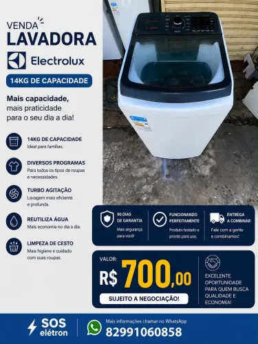 Máquina semi nova 