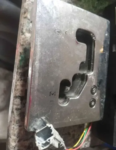 moldura para a alavanca de câmbio peugeot 207,