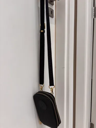 Bolsa mini bag luz da lua preta