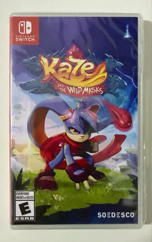Jogo Kaze and the Wild Masks - Nintendo Switch (Mídia Física)