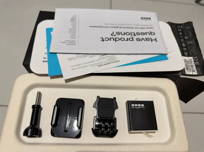 Bateria e caixa Gopro12