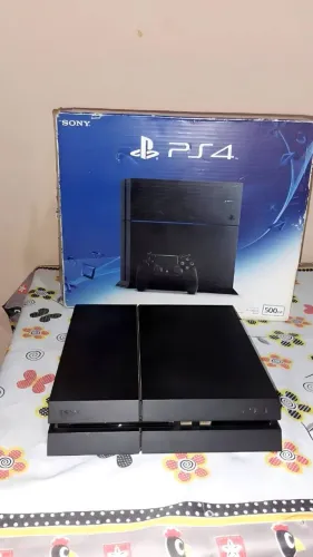 Ps4 fat 800gb de armazenamento