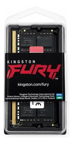 Memória DDR4 32gb 3200Mhz Kingston Fury