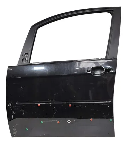 Porta Diant Esquerda Fiat Idea Adventure Preta 2011 2016 93