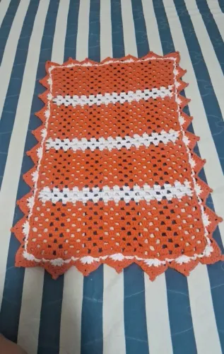 Tapete de crochê 