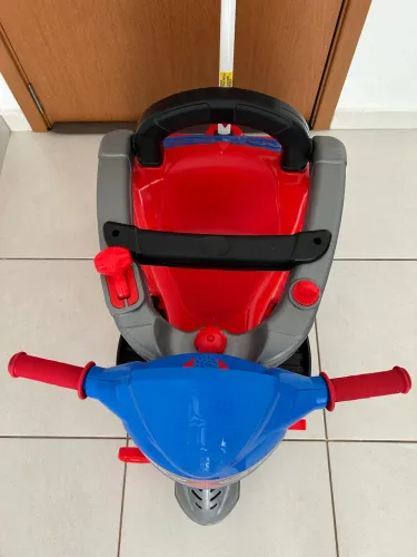 Triciclo Passeio e Pedal Infantil Maral Baby City Spider
