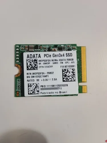 SSD ADATA 256GB M.2 2230 NVMe PCIe Gen3x4 (IM2P33F3A-256G2)
