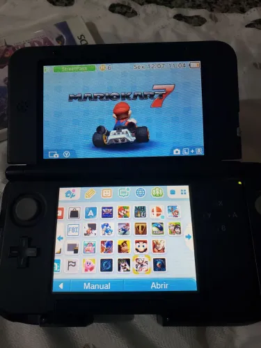 Nintendo 3ds xl preto
