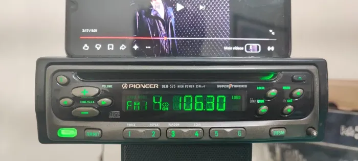 Radio Cd Pioneer Deh-525 Bluetooth (523/436/346/323)