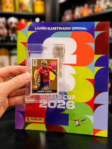 Lamine Yamal Figurinha Legend Ouro Yamal Original Panini Copa 2026