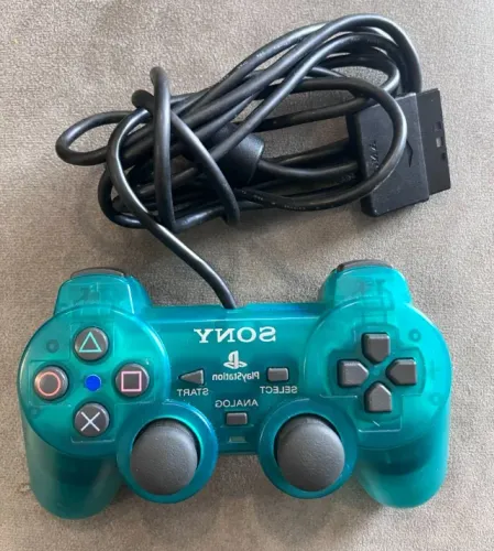 Controle Dualshock 2 Playstation Green Emerald