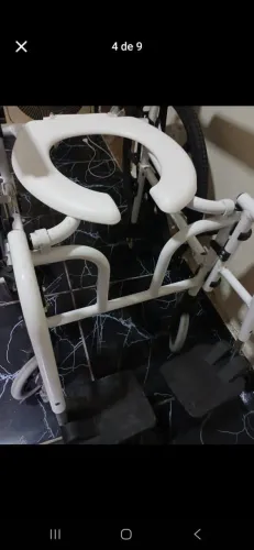 Cadeira de rodas higiênica supersoft mobil