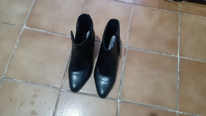 Bota de couro