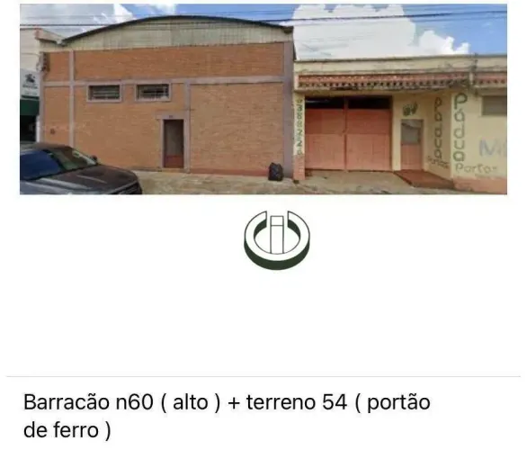 Barracão + terreno à venda, 327 m² por R$ 972.000 - Centro - Cosmópolis/SP