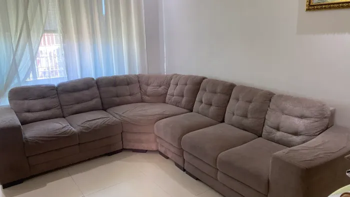 Sofá de Canto 6 Lugares | Usado