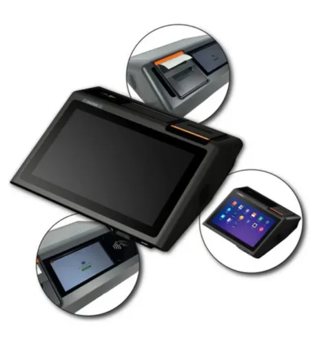 Tablet caixa completo.
