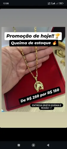 Corrente moeda antiga banhada a ouro 18k compre direto da fabrica econômize até 80%