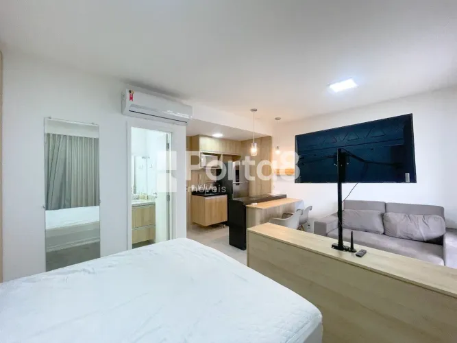 Apartamento De 1 Dormitório Mobiliado Para Locação No Duo JK - Próximo ao Hospital de Base