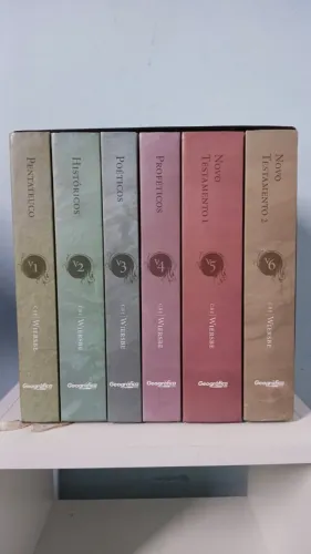 Comentário Bíblico Expositivo Wiersbe 6 Volumes Capa Dura