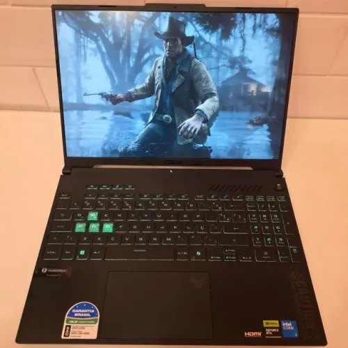 Notebook Asus TUF Core 5 210h - 16Gb Ram - RTX 4050 (6Gb) - 512Gb SSD