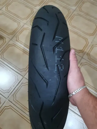 Pneu NOVO - PIRELLI DIABLO ROSSO II 120/70 R17 W58
