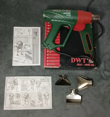 Soprador Térmico DWT HLP-1500 KL (resistência queimada)