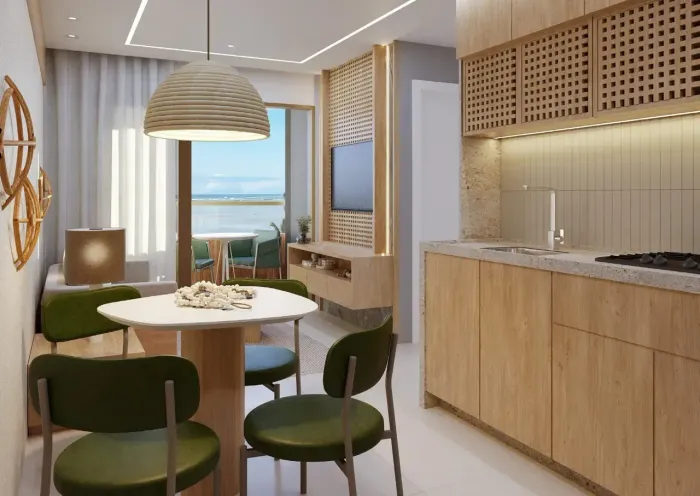 Repasse de Apartamento com 01 Quarto e Lazer Completo à Beira Mar de Maragogi