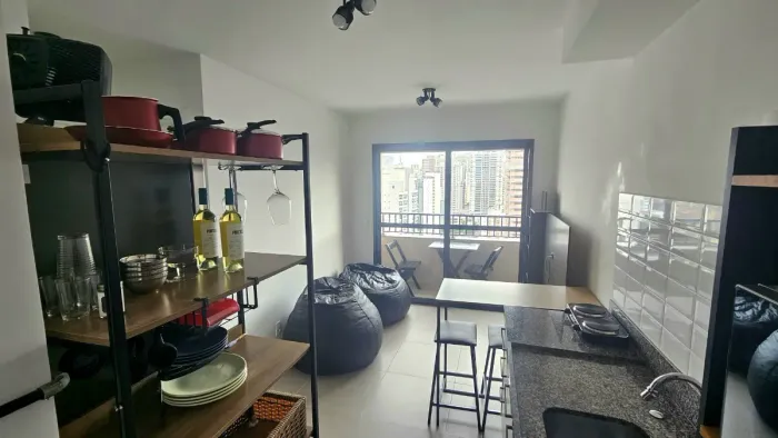 Apartamento para locação em Água Branca com 1 quarto, 29m²