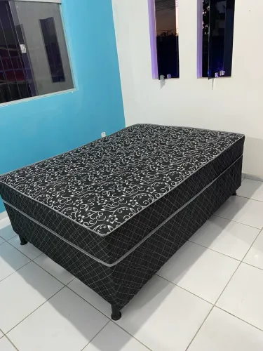 Cama box casal