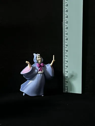 Boneca mini fada madrinha da Cinderela
