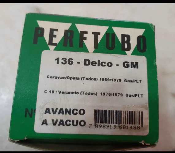 Avanço distribuidor Opala e outros platinado
