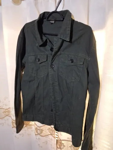 Jaqueta Jeans Verde