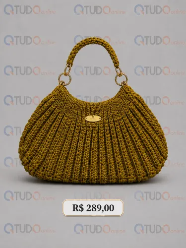 Bolsa de Crochê artesanal
