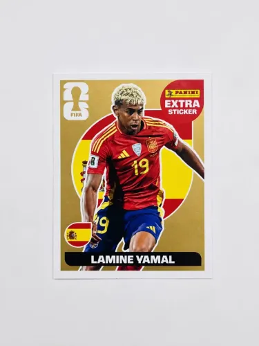 Lamine Yamal gold FIFA 2026