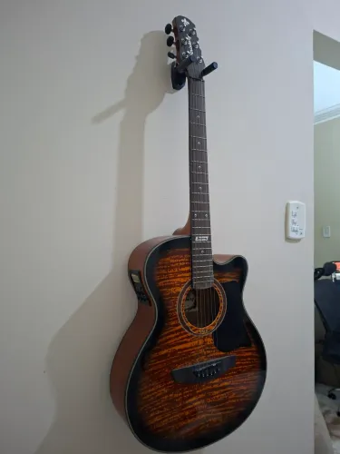 Violão Strinberg AW51C TBS Folk Elétrico - Impecável