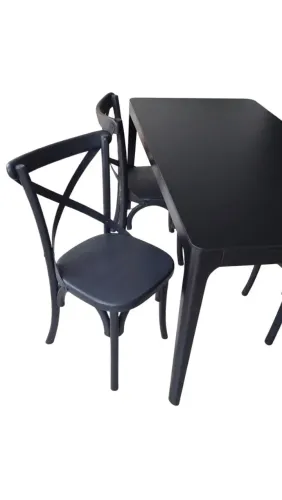 Mesa de jantar e 4 cadeiras Katrina