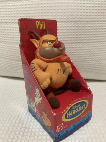 Boneco Phil - Hercules -Disney - Mattel- original na embalagem - anos 90