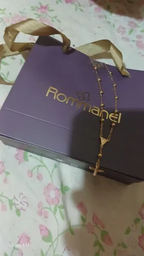 Cordao da romanel legítimo com pedentee