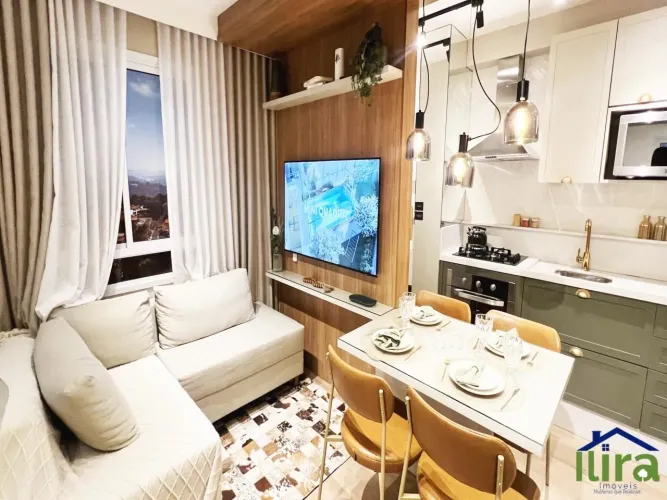 Apartamento A Venda de 36m² Com 2 Dormitorio No Condominio Pop Granja, Em Carapicuiba