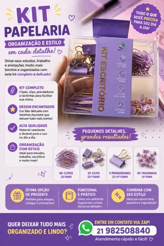 Kit escritório