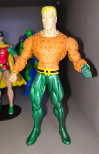 Bonecos Lex Luthor e Aquaman DC