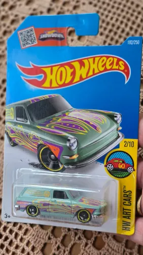 Raridade Hot Wheels: '69 Volkswagen Squareback (HW Art Cars)