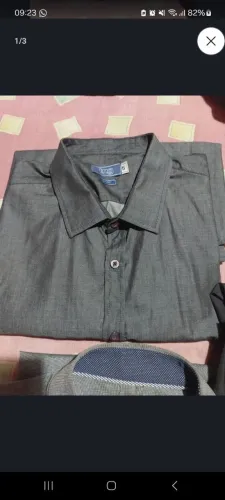 Camisa Social Masculina TNG Tamanho 5 - NovaCamisa Social Masculina TNG Tamanho 5 - Nova