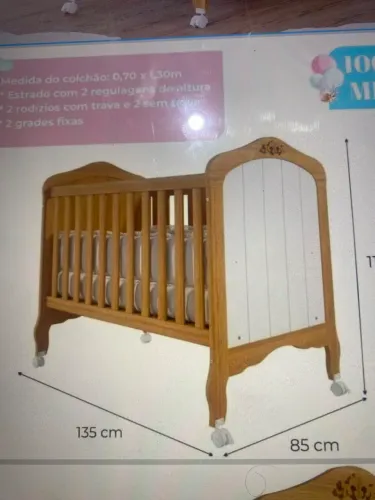 Berço americano novo
