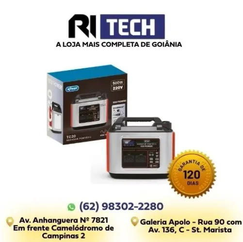 Gerador Portátil Knup KP-TC20 220V Compacto e Potente