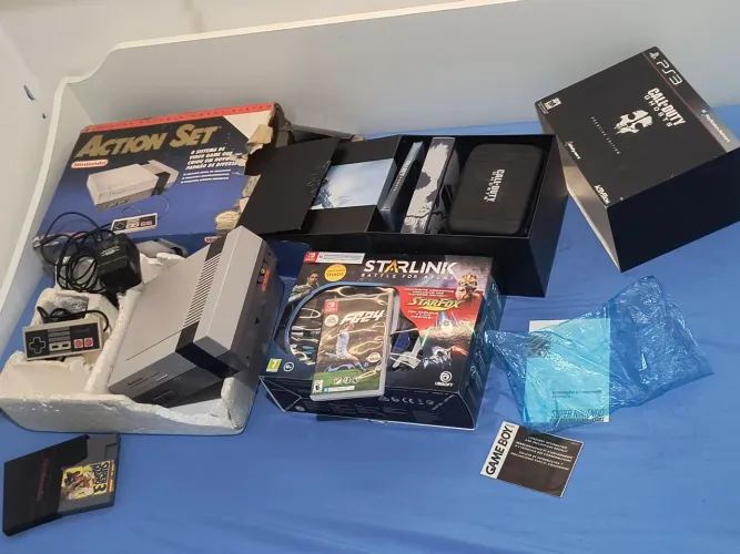 Lote Nintendo e outros Nintendinho Playtronic 