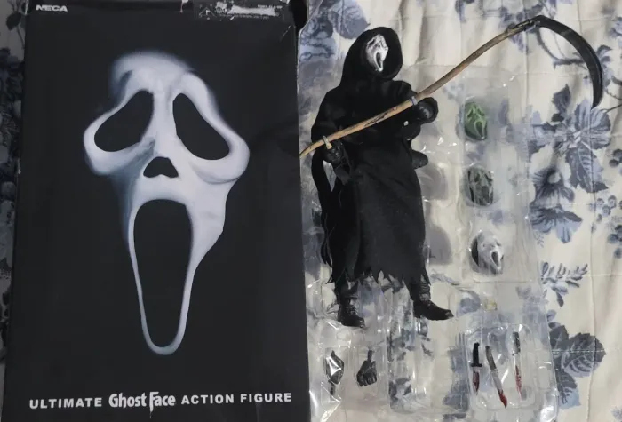 Boneco Ghostface neca terror action figure pânico